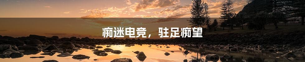 痴迷电竞,驻足痴望