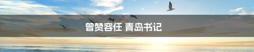 曾赞容任 青岛书记