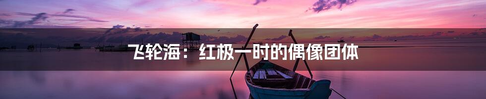 飞轮海:红极一时的偶像团体