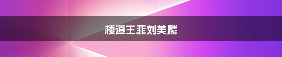 楼道王菲刘美麟