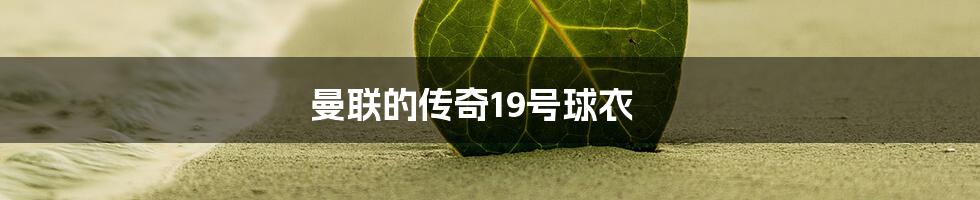 曼联的传奇19号球衣