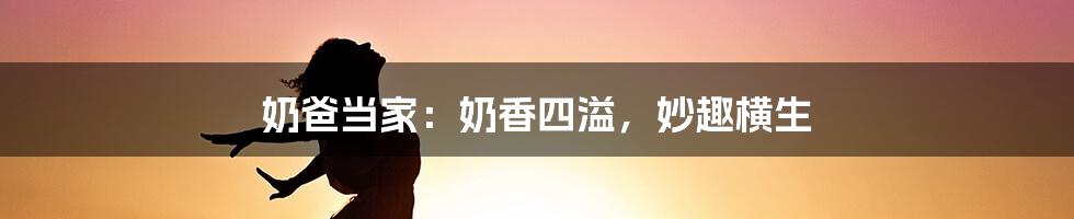 奶爸当家:奶香四溢,妙趣横生
