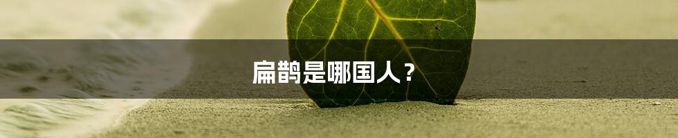 扁鹊是哪国人?
