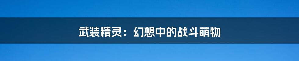 武装精灵:幻想中的战斗萌物
