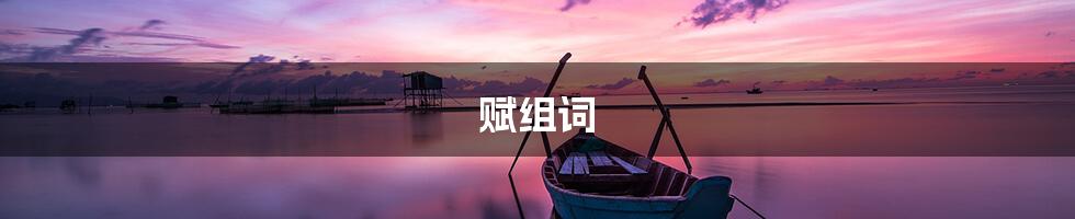 赋组词