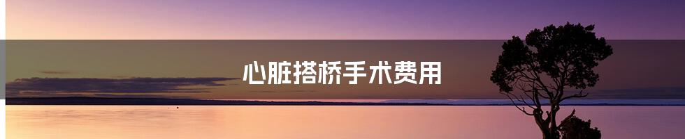 心脏搭桥手术费用