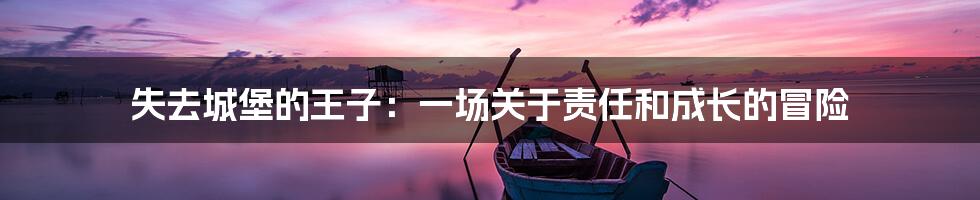 失去城堡的王子:一场关于责任和成长的冒险