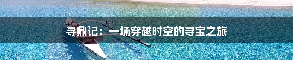 寻鼎记:一场穿越时空的寻宝之旅