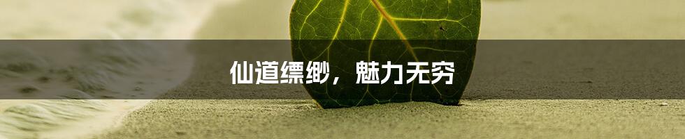 仙道缥缈,魅力无穷