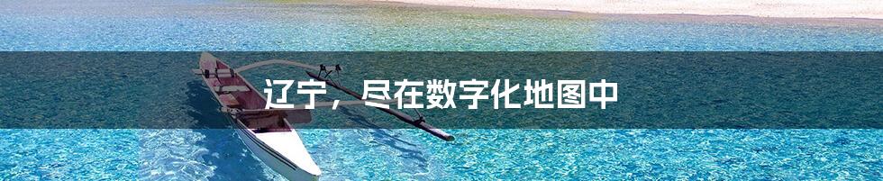 辽宁,尽在数字化地图中