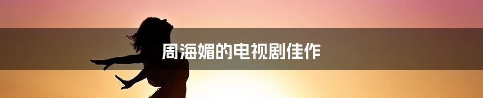 周海媚的电视剧佳作