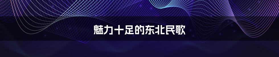 魅力十足的东北民歌