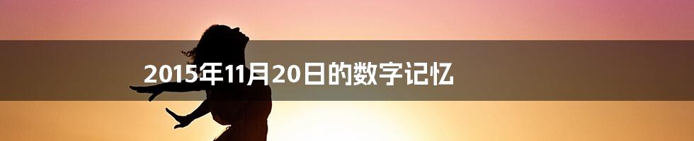 2015年11月20日的数字记忆