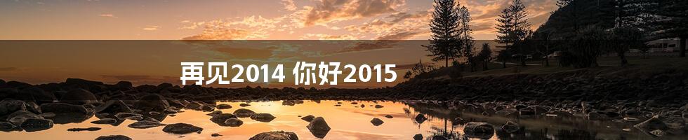 再见2014 你好2015