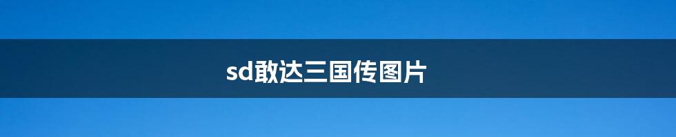 sd敢达三国传图片