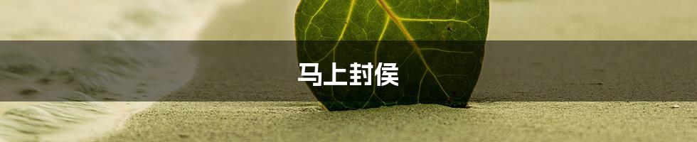 马上封侯