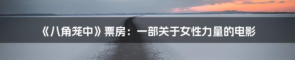 《八角笼中》票房:一部关于女性力量的电影
