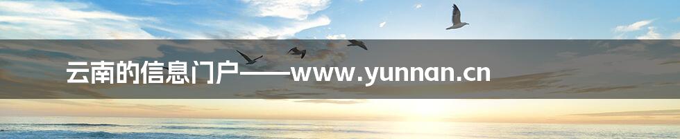 云南的信息门户——www.yunnan.cn