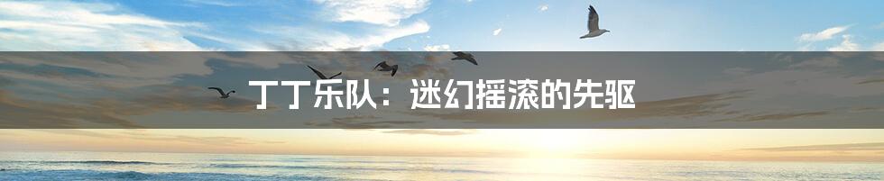 丁丁乐队:迷幻摇滚的先驱