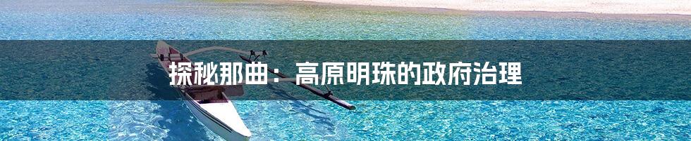 探秘那曲:高原明珠的政府治理