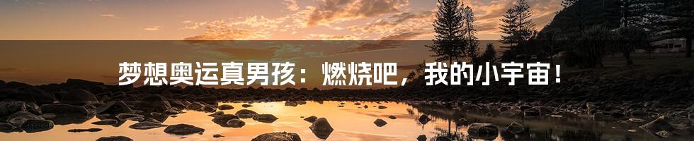 梦想奥运真男孩:燃烧吧,我的小宇宙!