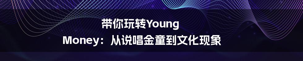 带你玩转Young Money:从说唱金童到文化现象