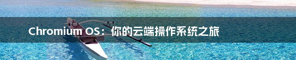 Chromium OS:你的云端操作系统之旅