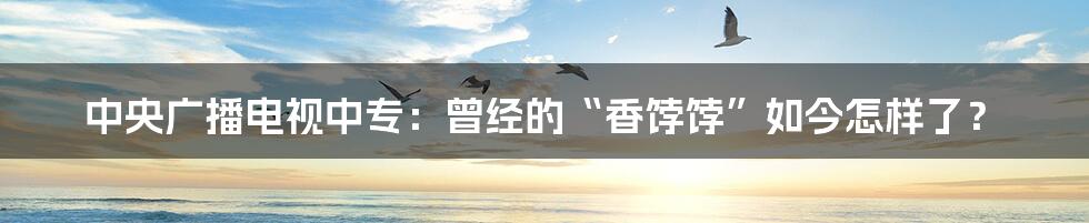 中央广播电视中专:曾经的“香饽饽”如今怎样了?