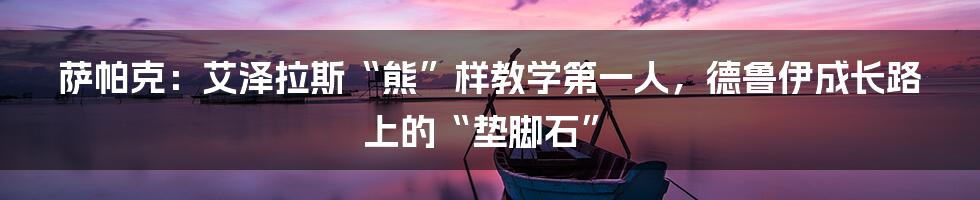 萨帕克:艾泽拉斯“熊”样教学第一人,德鲁伊成长路上的“垫脚石”