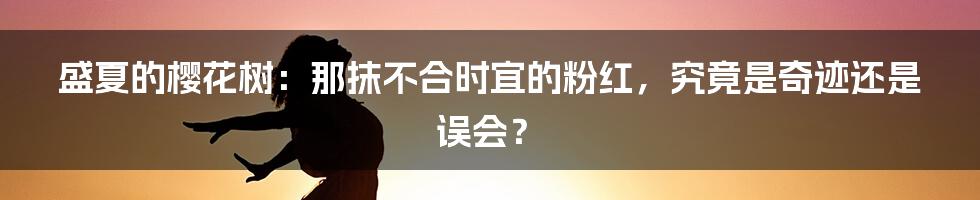 盛夏的樱花树:那抹不合时宜的粉红,究竟是奇迹还是误会?